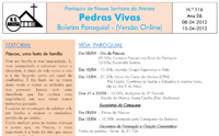 Boletim Paroquial Pedras Vivas num.116